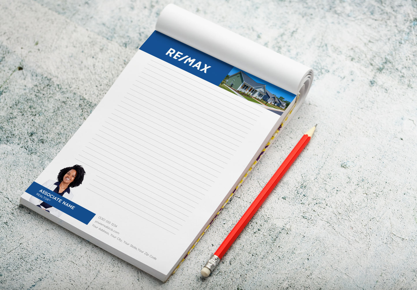 Remax Custom Realtor Notepad