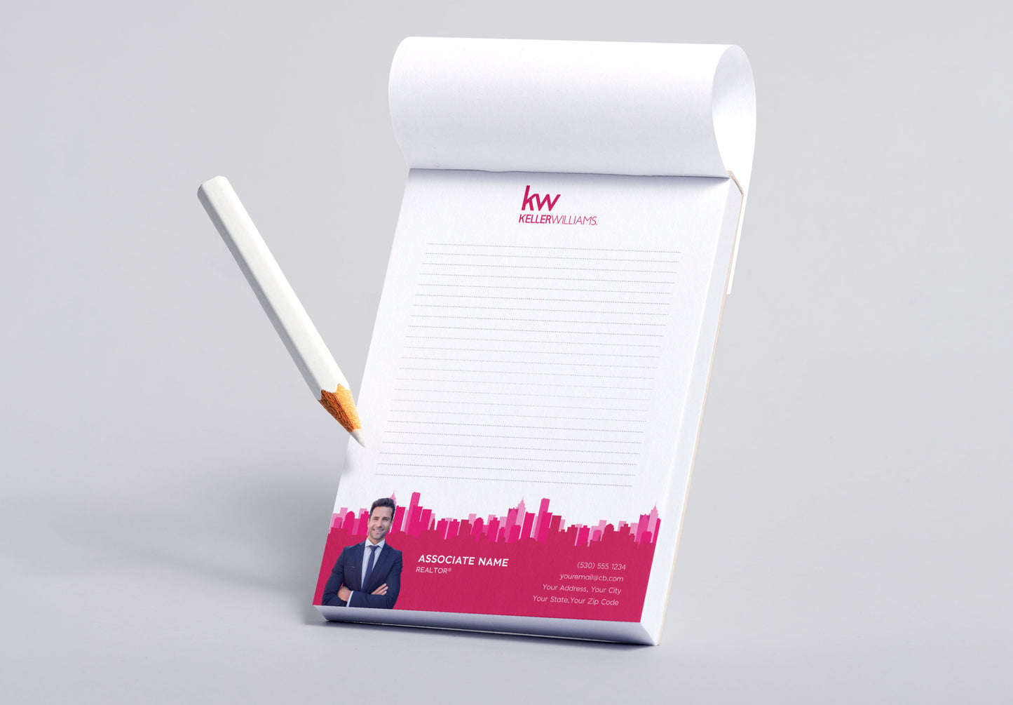 Keller Williams Custom Realtor Notepad