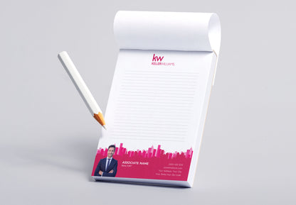 Keller Williams Custom Realtor Notepad
