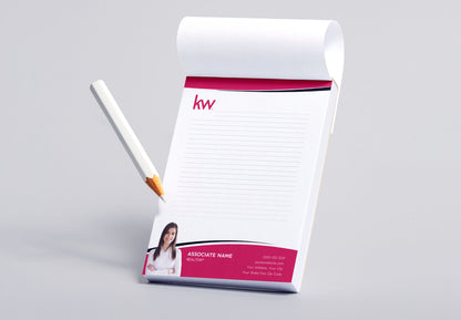 Keller Williams Custom Realtor Notepad