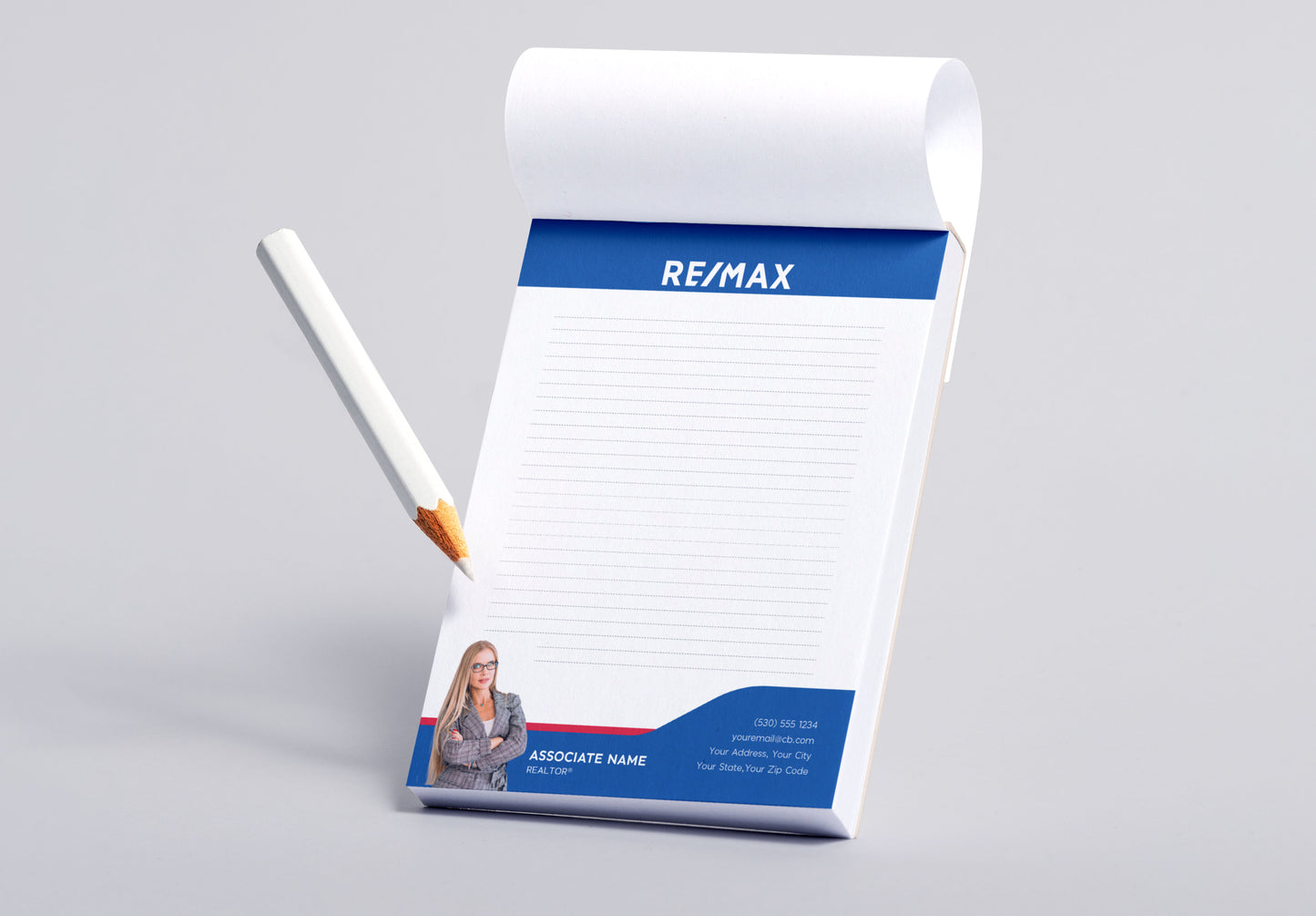 Remax Custom Realtor Notepad