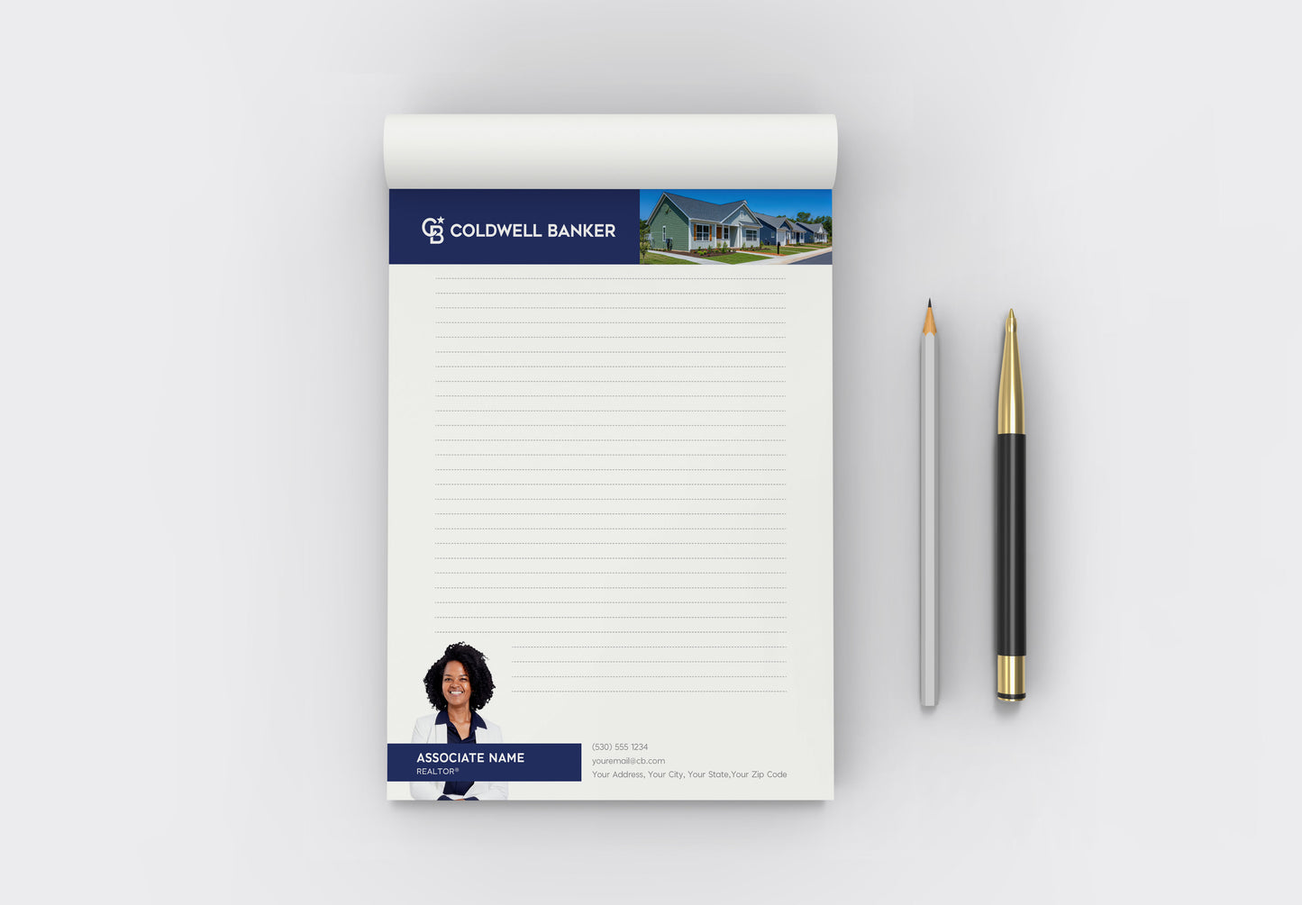 Coldwell Banker Custom Realtor Notepad