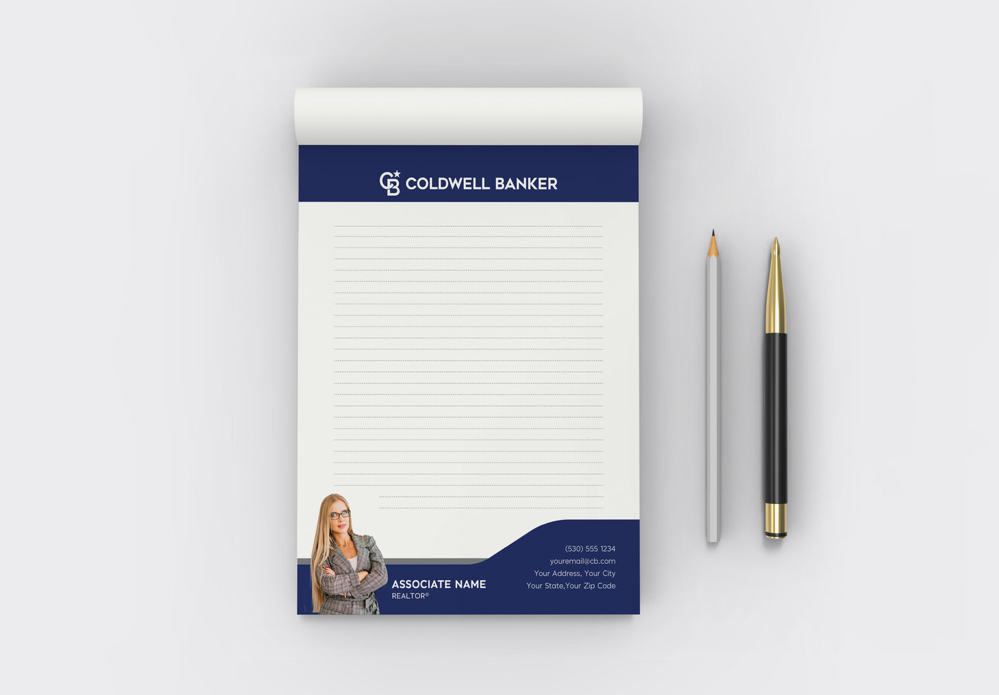 Coldwell Banker Custom Realtor Notepad