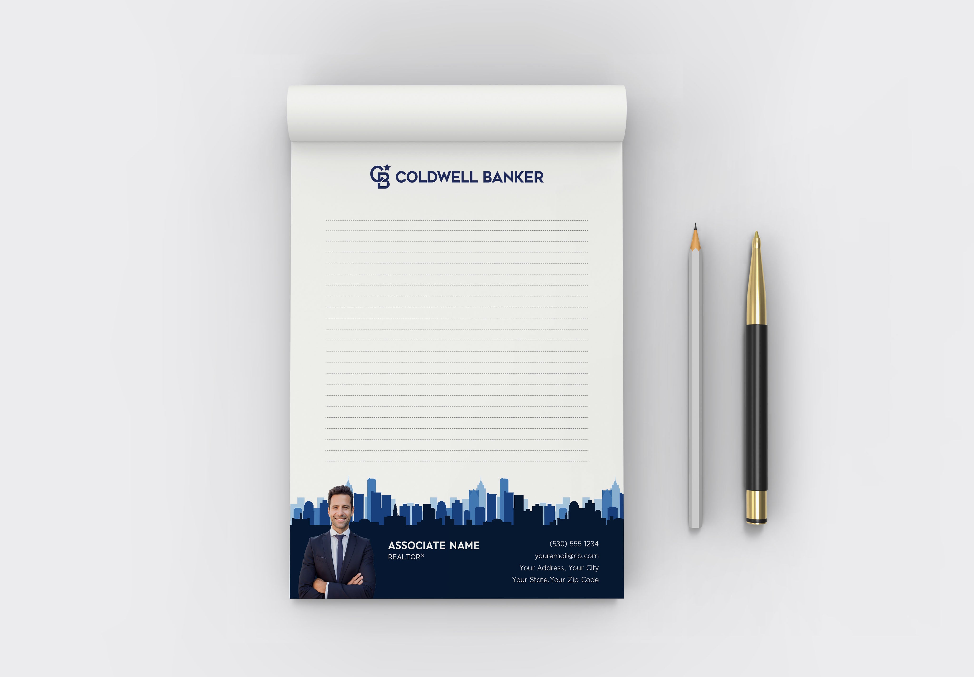 Coldwell Banker Custom Realtor Notepad