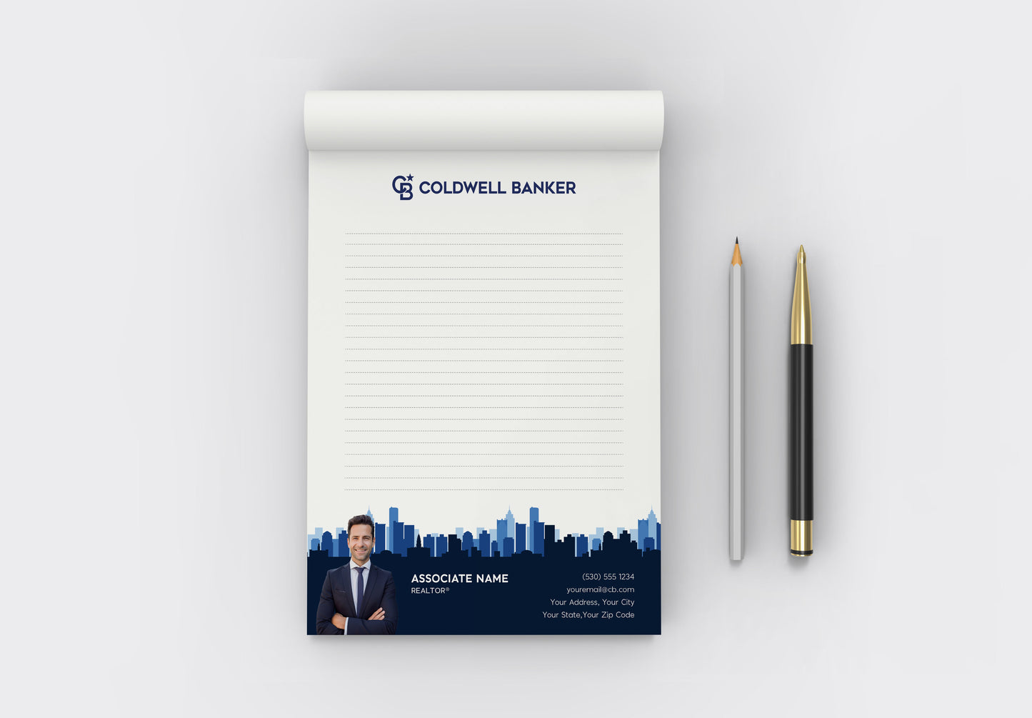 Coldwell Banker Custom Realtor Notepad