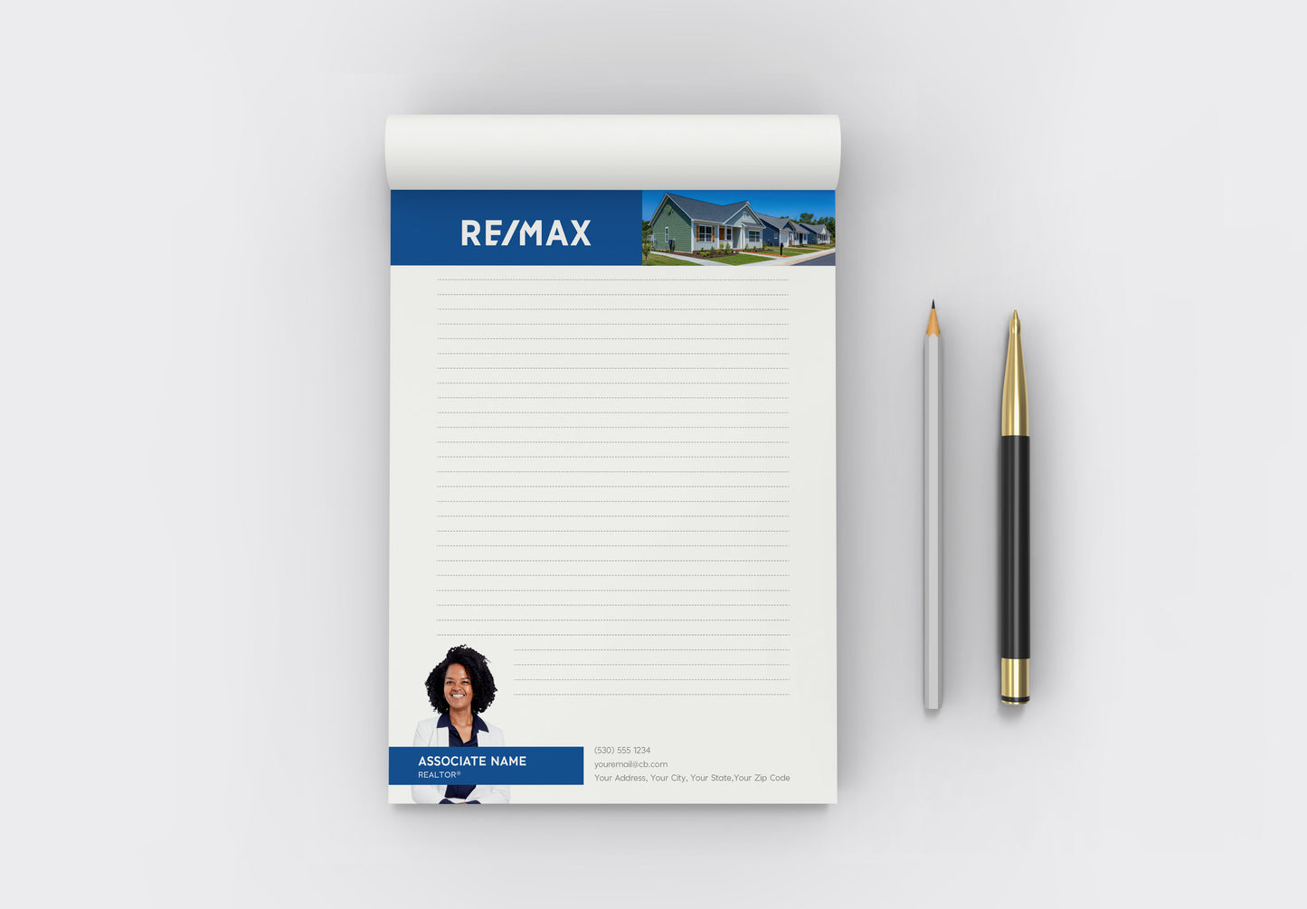 Remax Custom Realtor Notepad