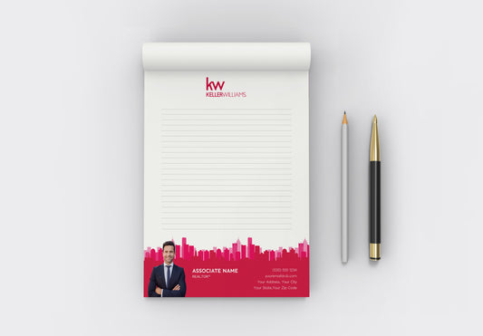 Keller Williams Custom Realtor Notepad