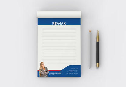 Remax Custom Realtor Notepad