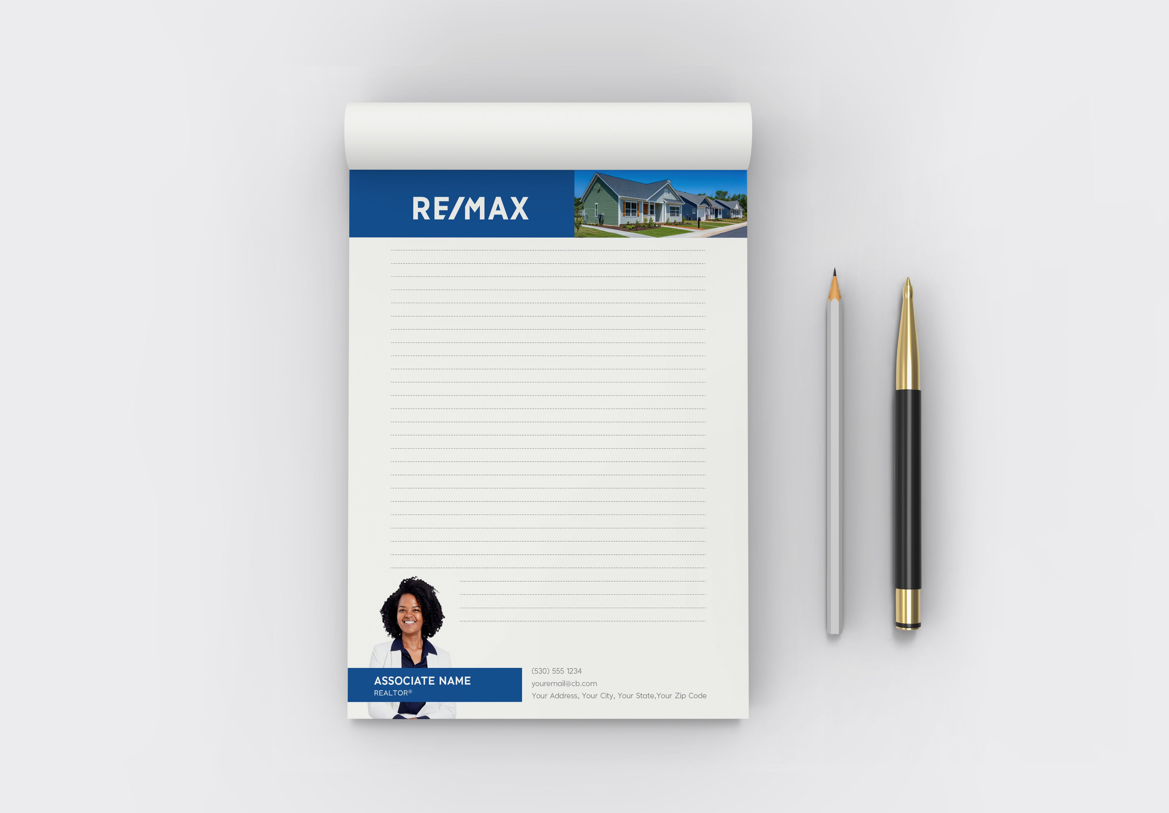 Remax Custom Realtor Notepad
