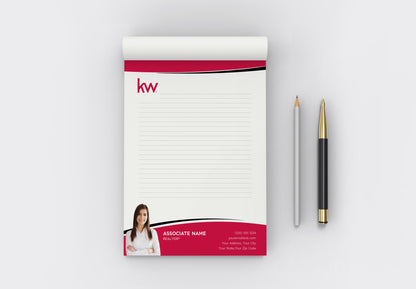 Keller Williams Custom Realtor Notepad