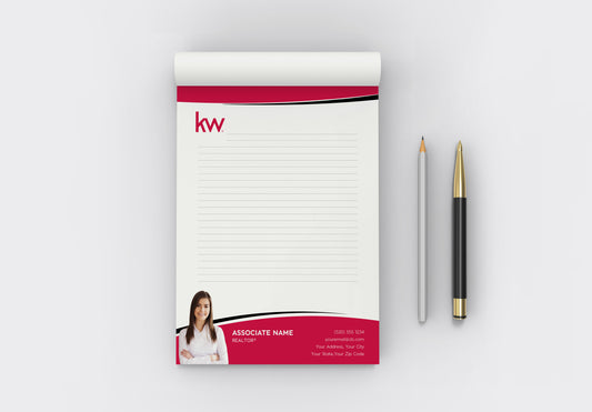 Keller Williams Custom Realtor Notepad