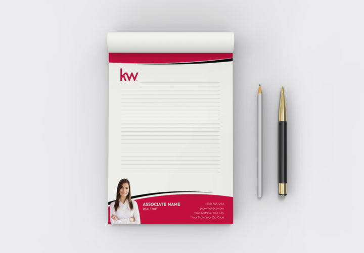 Keller Williams Custom Realtor Notepad