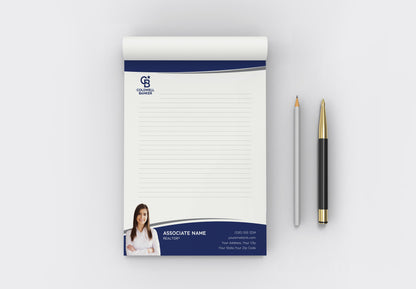 Coldwell Banker Custom Realtor Notepad