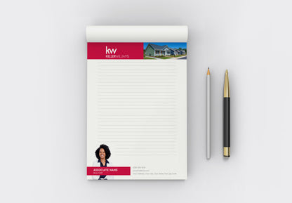 Keller Williams Custom Realtor Notepad