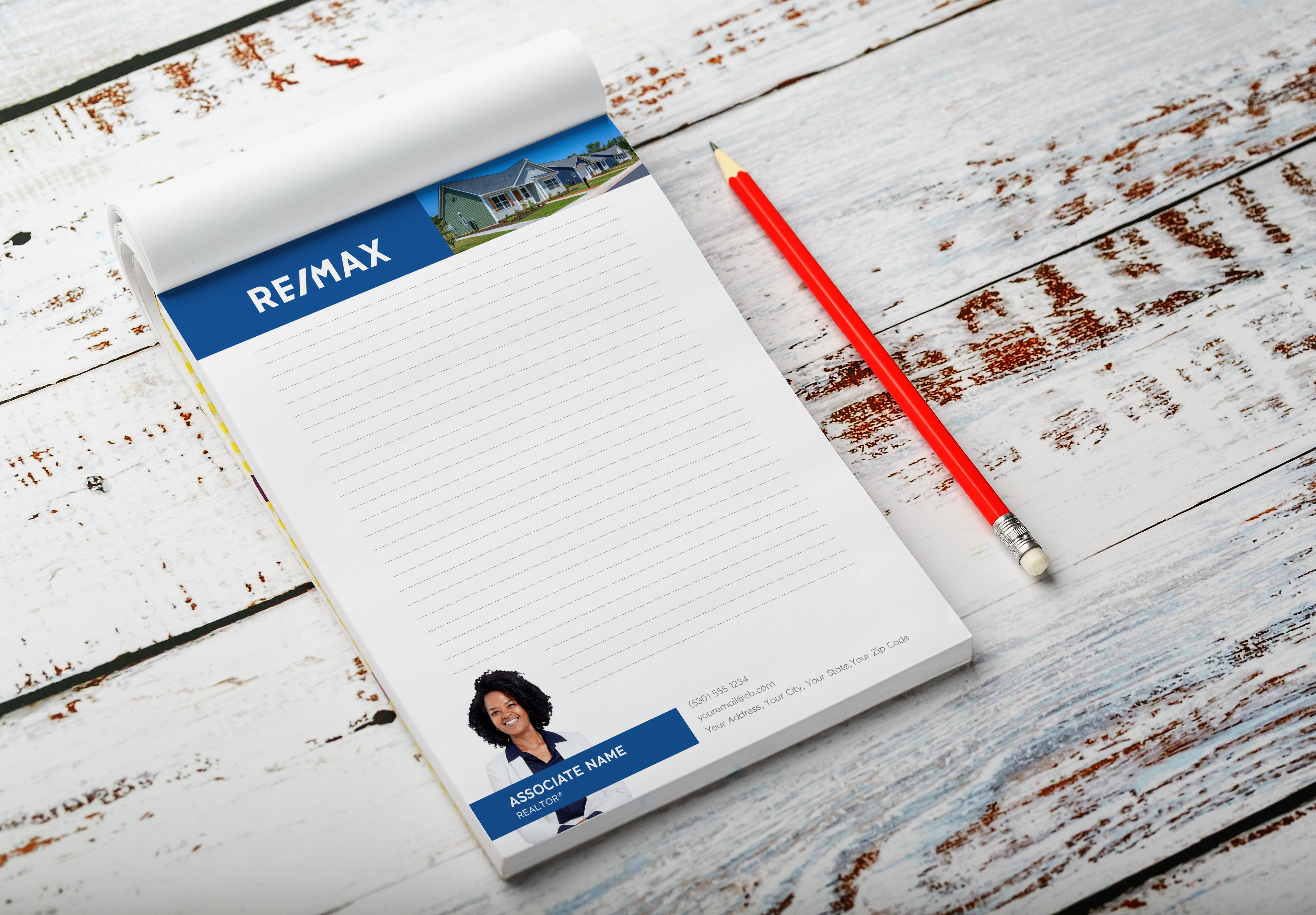 Remax Custom Realtor Notepad
