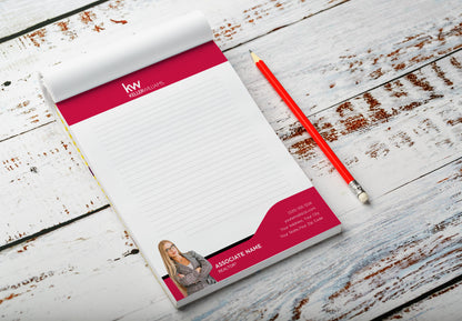 Keller Williams Custom Realtor Notepad
