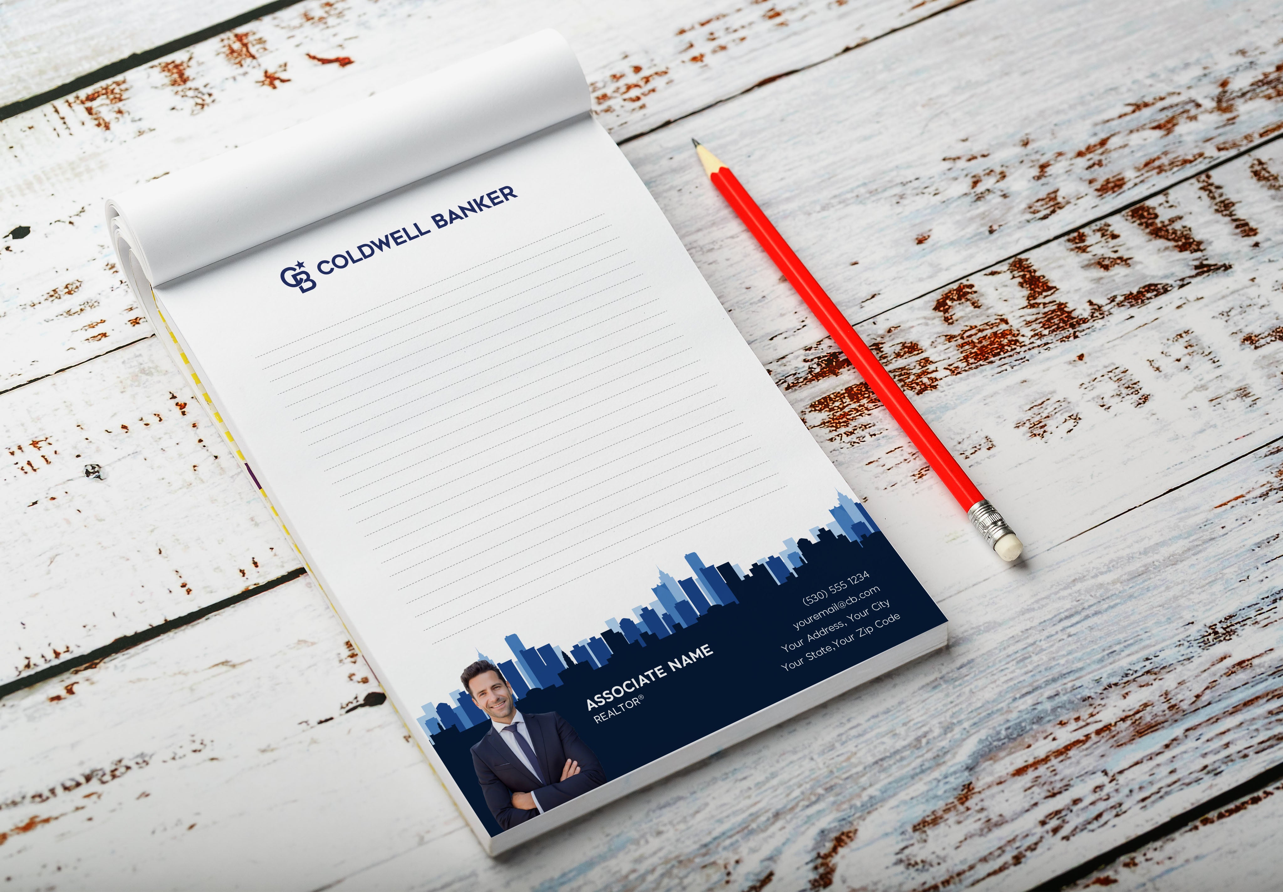Coldwell Banker Custom Realtor Notepad