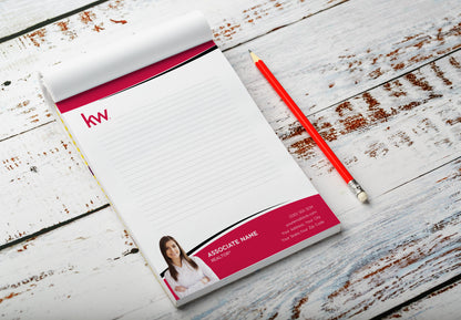 Keller Williams Custom Realtor Notepad