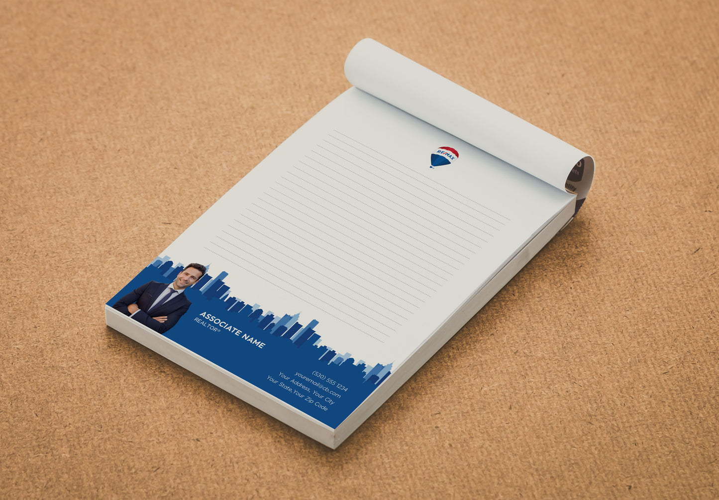Remax Custom Realtor Notepad