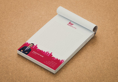Keller Williams Custom Realtor Notepad