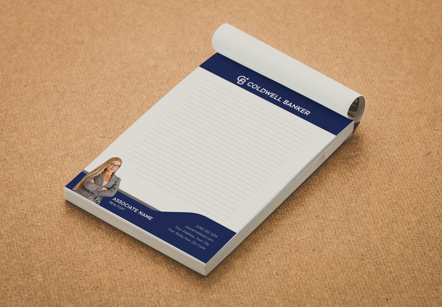 Coldwell Banker Custom Realtor Notepad