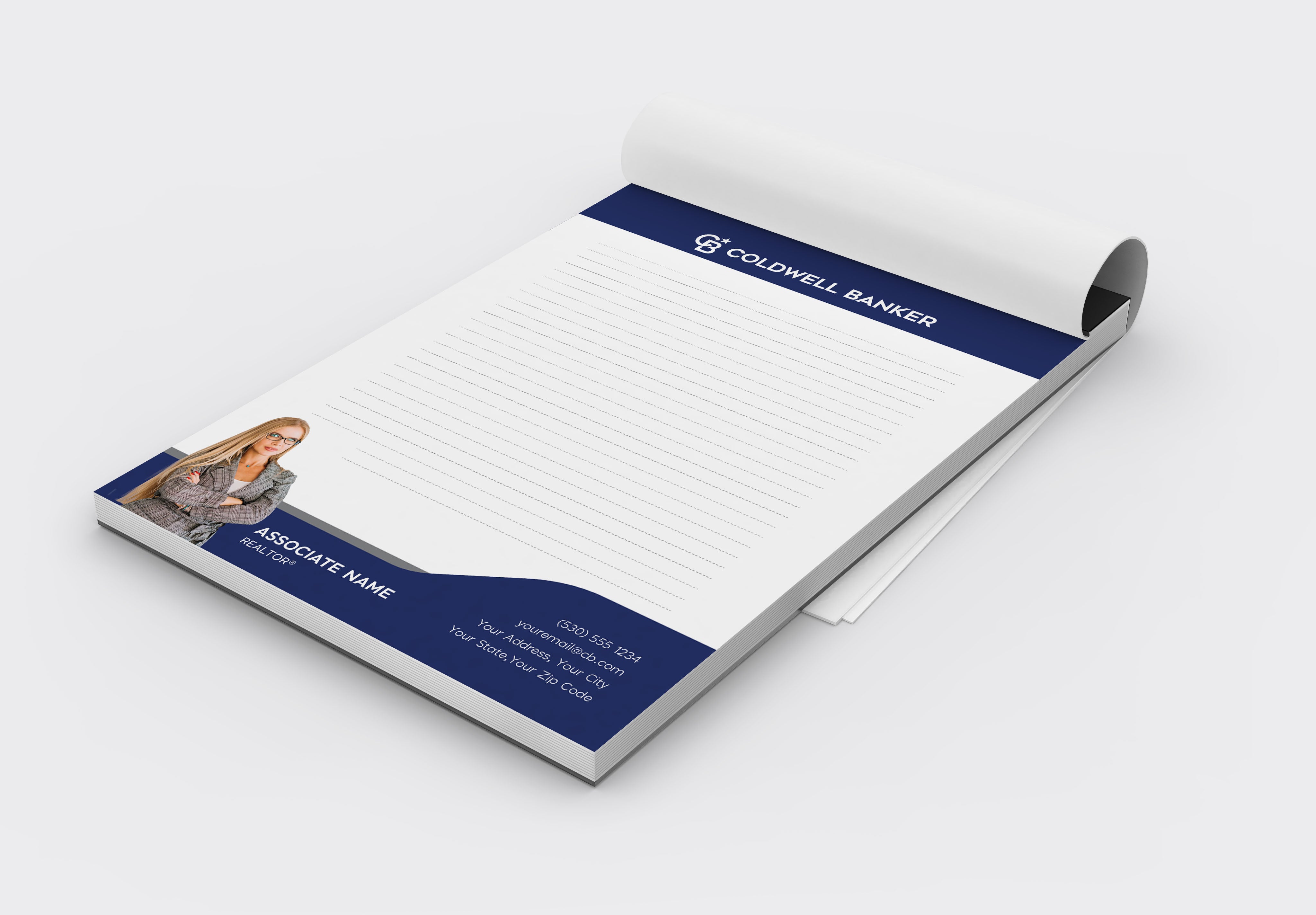 Coldwell Banker Custom Realtor Notepad