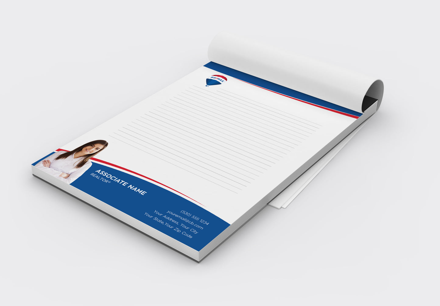 Remax Custom Realtor Notepad