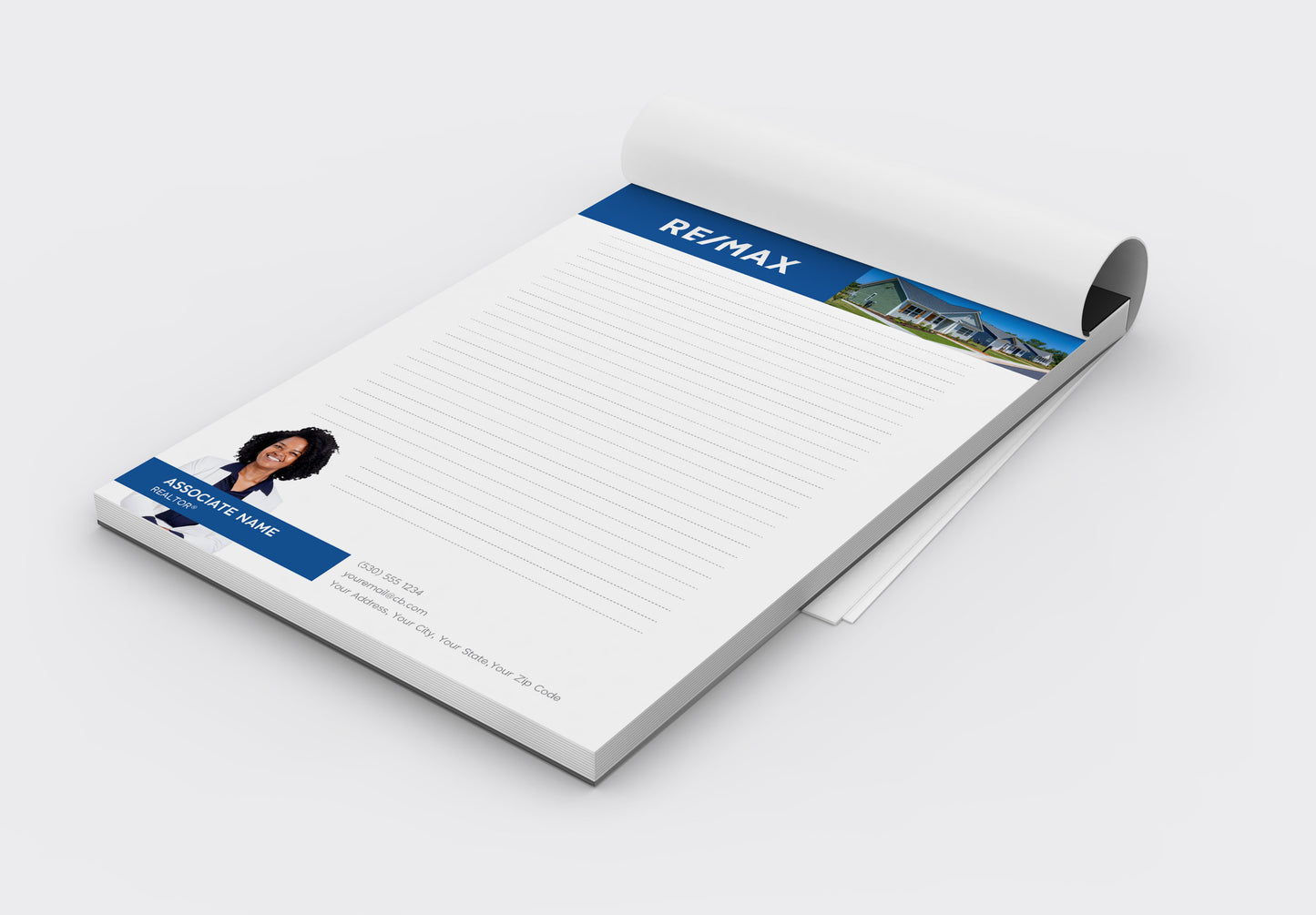 Remax Custom Realtor Notepad