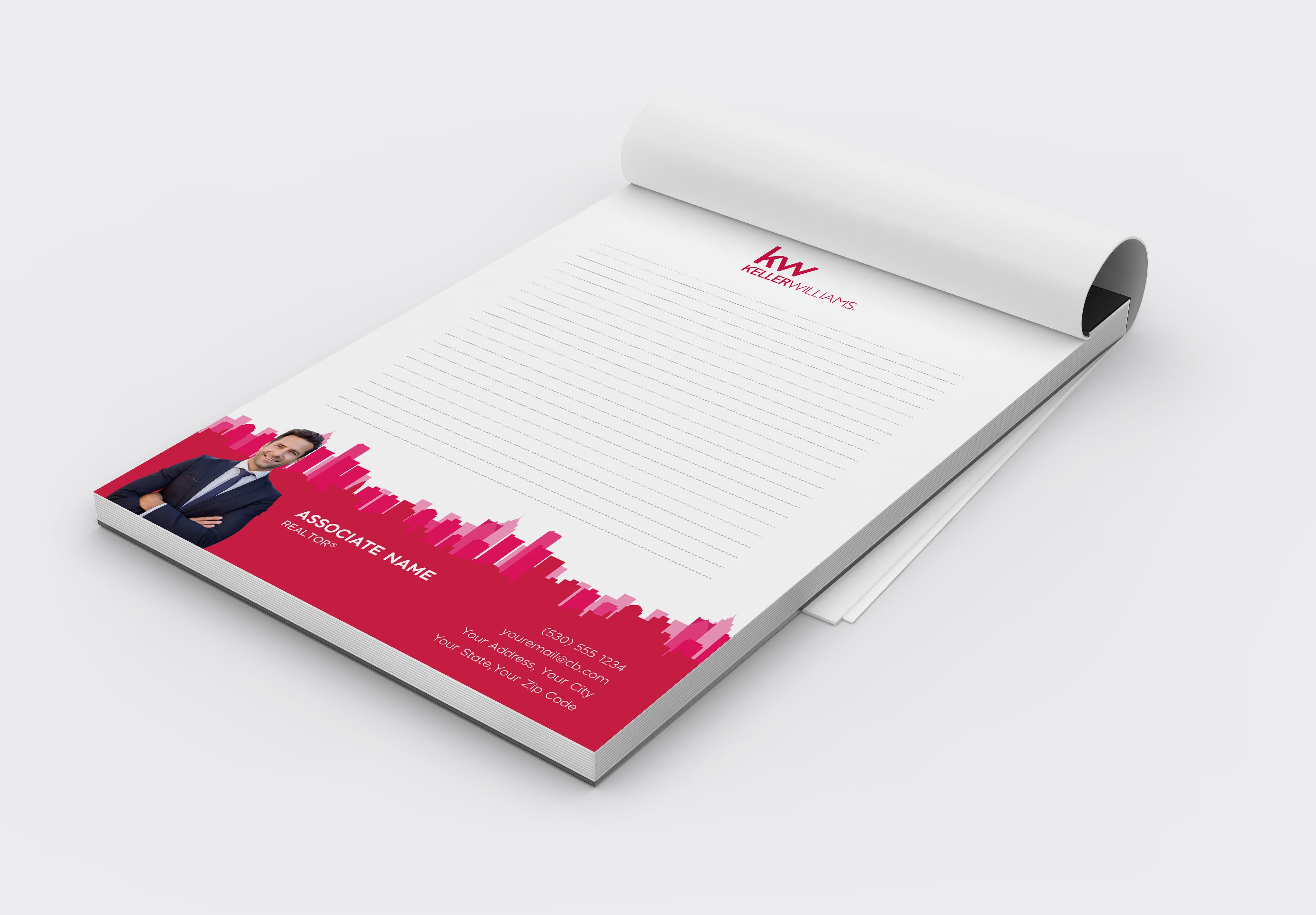 Keller Williams Custom Realtor Notepad