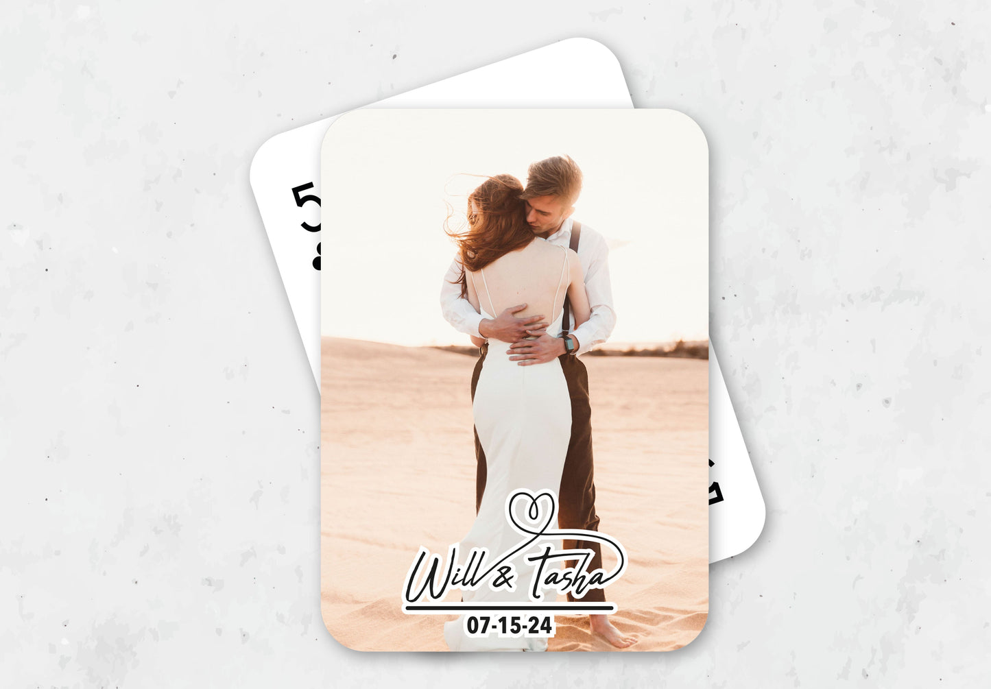 Wedding Guestbook |  Custom  |  Playing Cards
