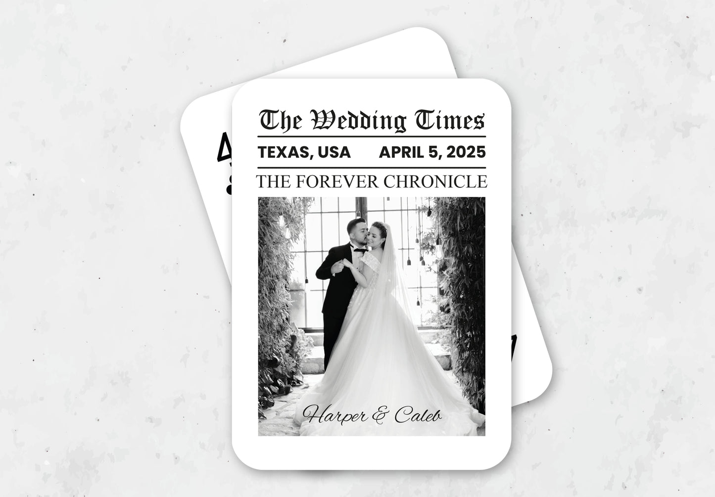 Wedding Guestbook |  Custom  |  Playing Cards
