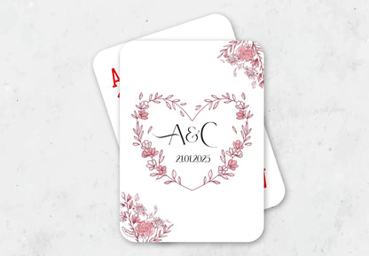 Wedding Guestbook |  Custom  |  Playing Cards