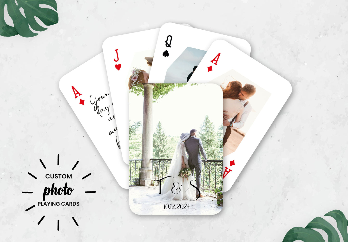 Wedding Guestbook |  Custom  |  Playing Cards