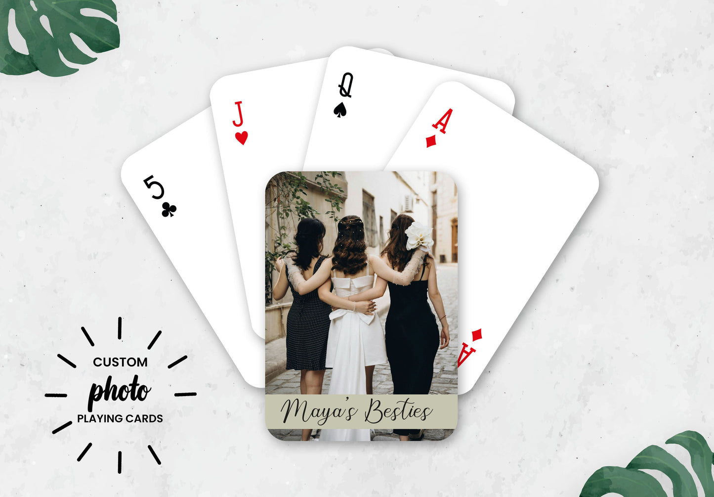 Bridesmaid |  Custom  |  Playing Cards