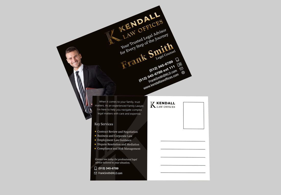 Postcards for Legal Professionals | Luxury