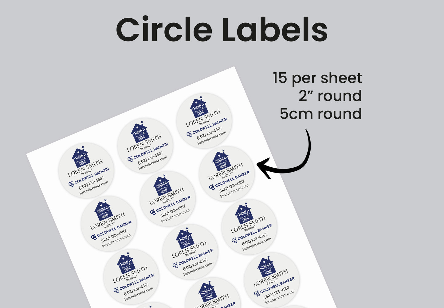 Labels  | Coldwell Banker | Thank You Stickers
