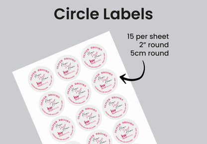 Labels  | Keller Williams | Thank You Stickers