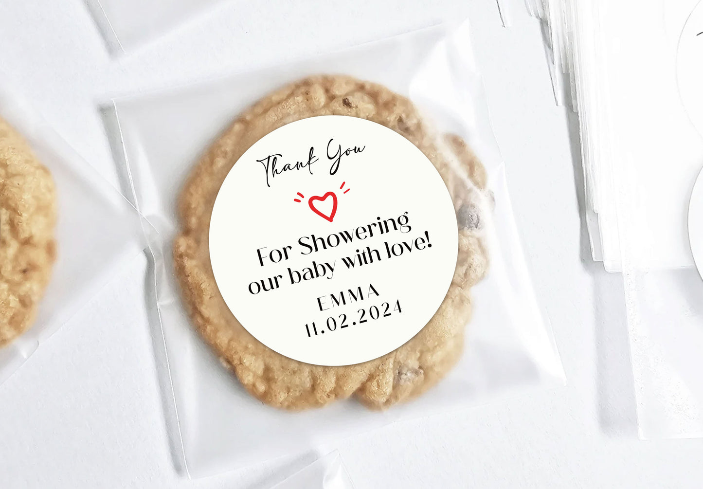 Baby Shower Thank You Stickers