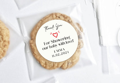 Baby Shower Thank You Stickers