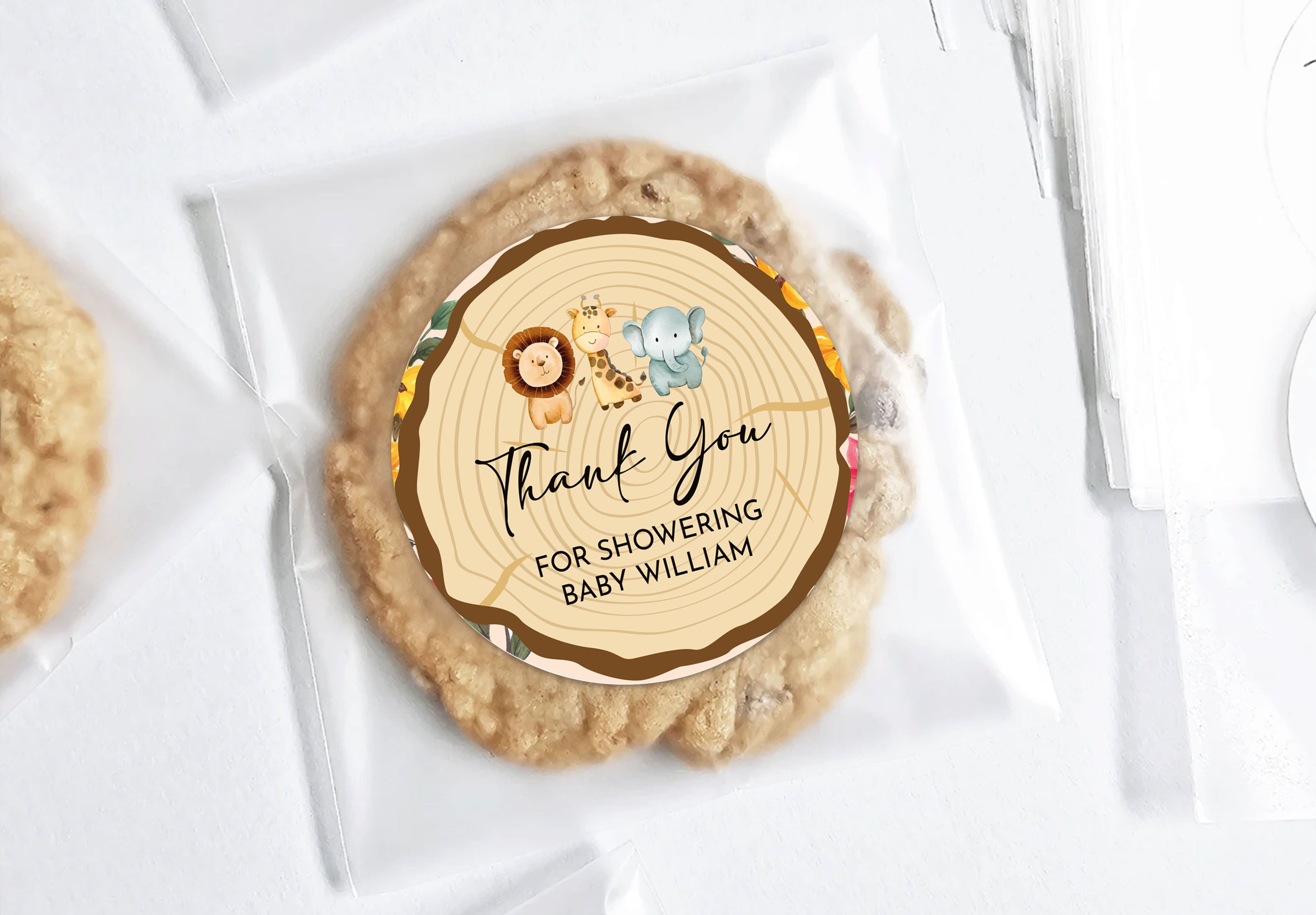 Baby Shower Thank You Stickers