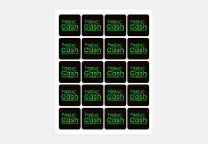 Round Logo Stickers | Custom Business Labels | Circle Branding Stickers | Stickers Size Options| personalized label stickers