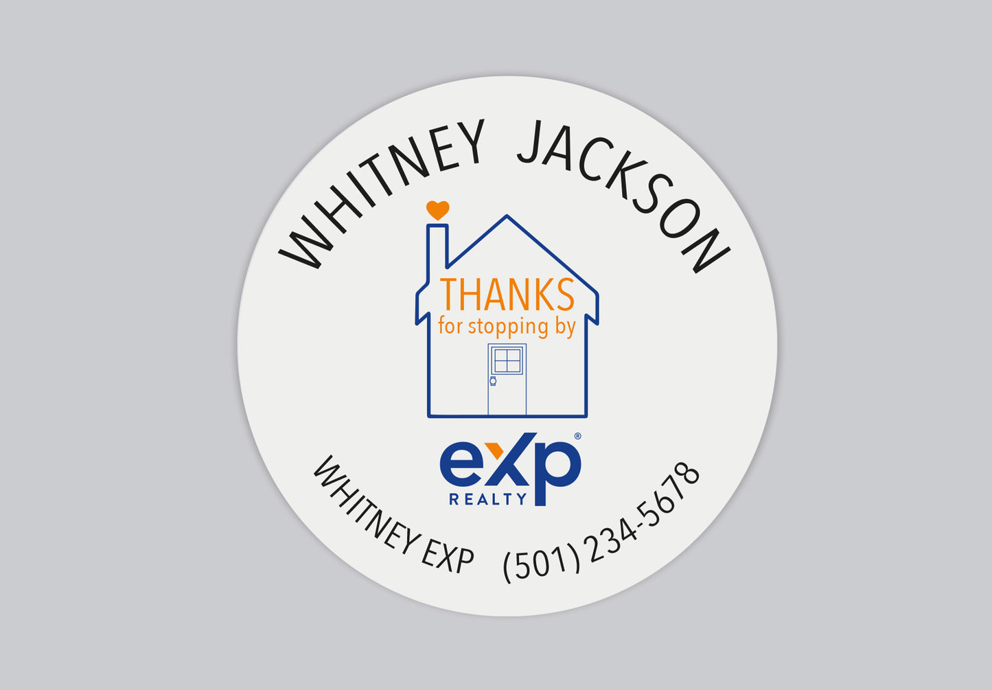 Labels  | eXp Realty | Thank You Stickers