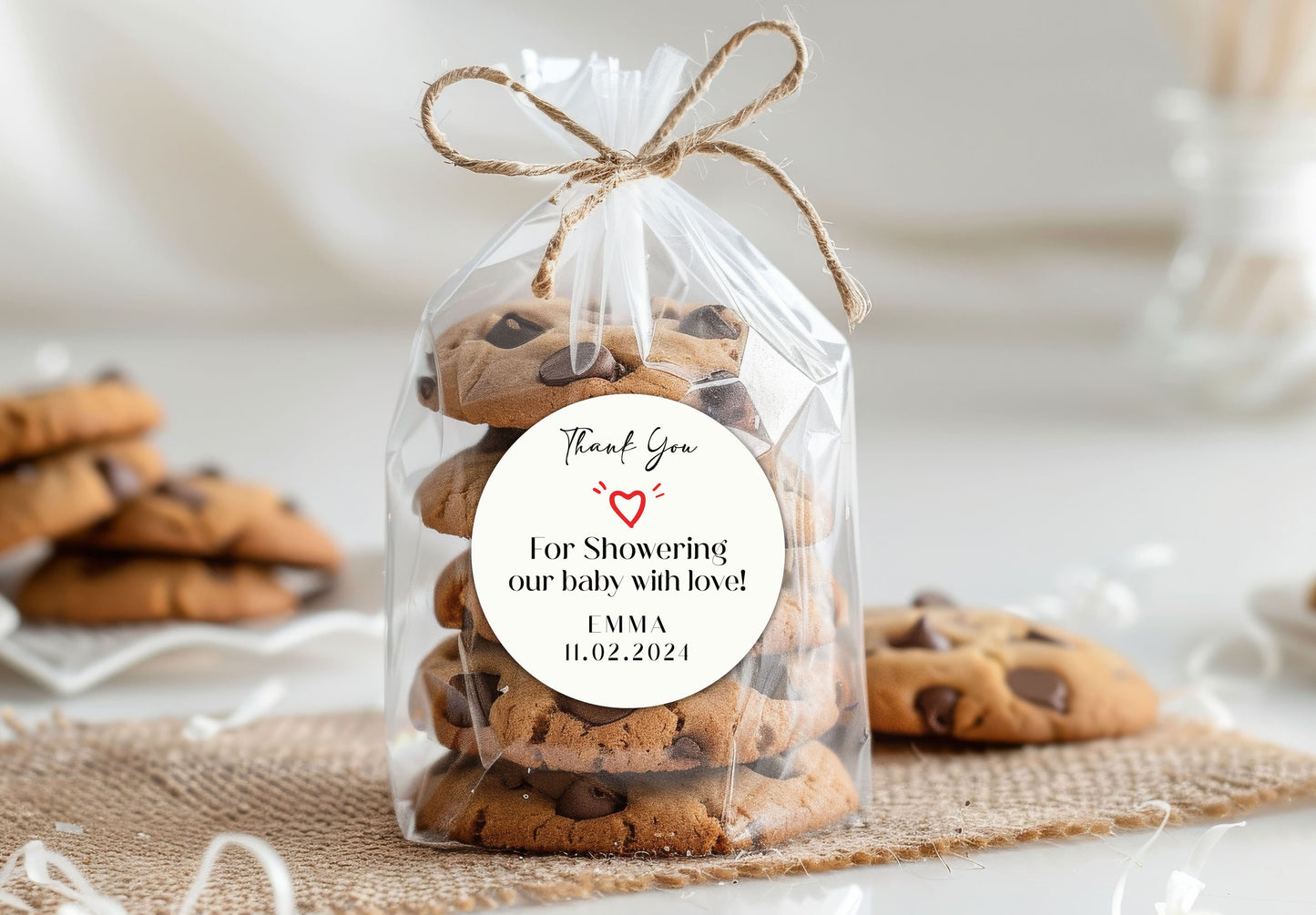 Baby Shower Thank You Stickers