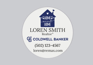 Coldwell Banker Stickers | Custom Realtor | Personalized Business Sticker | Happy Mail Sticker | Small Shop Sticker | Thank you Stickers