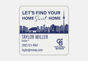 Coldwell Banker Stickers | Custom Realtor | Personalized Business Sticker | Happy Mail Sticker | Small Shop Sticker | Thank you Stickers