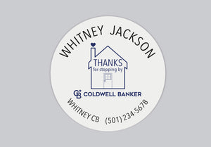 Coldwell Banker Stickers | Custom Realtor | Personalized Business Sticker | Happy Mail Sticker | Small Shop Sticker | Thank you Stickers