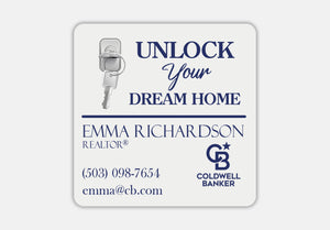 Coldwell Banker Stickers | Custom Realtor | Personalized Business Sticker | Happy Mail Sticker | Small Shop Sticker | Thank you Stickers