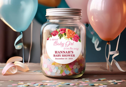 Baby Shower Thank You Stickers