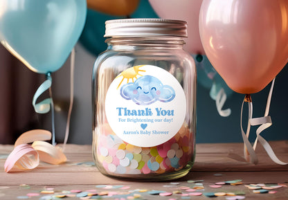 Baby Shower Thank You Stickers