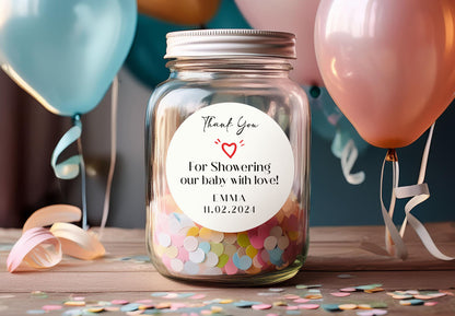 Baby Shower Thank You Stickers